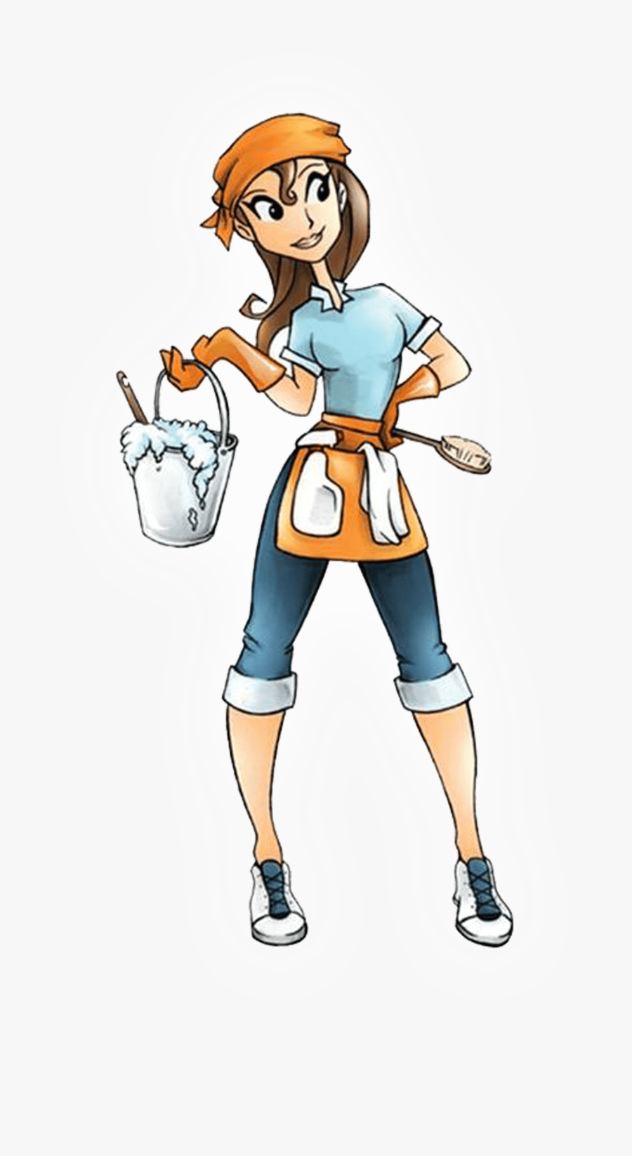 House Cleaning, Transparent Clipart