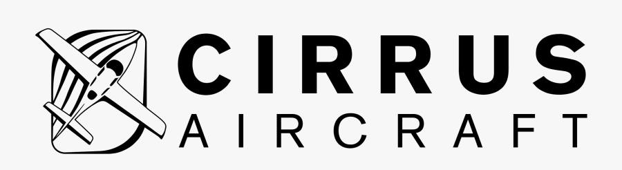 Cirrus Aircraft Logo Vector, Transparent Clipart