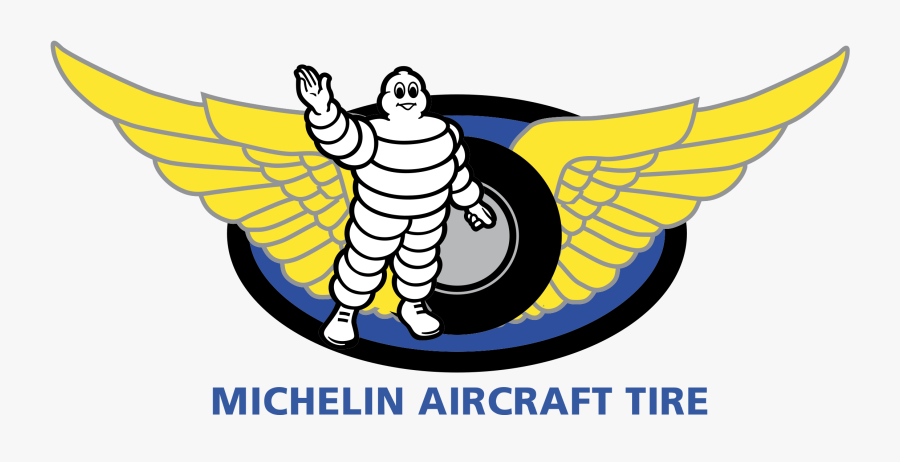 Michelin Aircraft Tire Logo Png Transparent - Michelin Aircraft Tyres Logo, Transparent Clipart