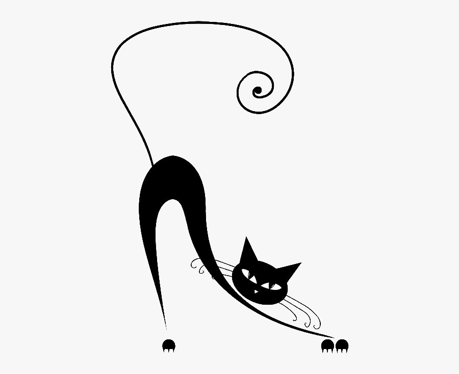 American Shorthair Sphynx Cat Black Cat Image Design - Sphynx Cat Tattoo Line, Transparent Clipart