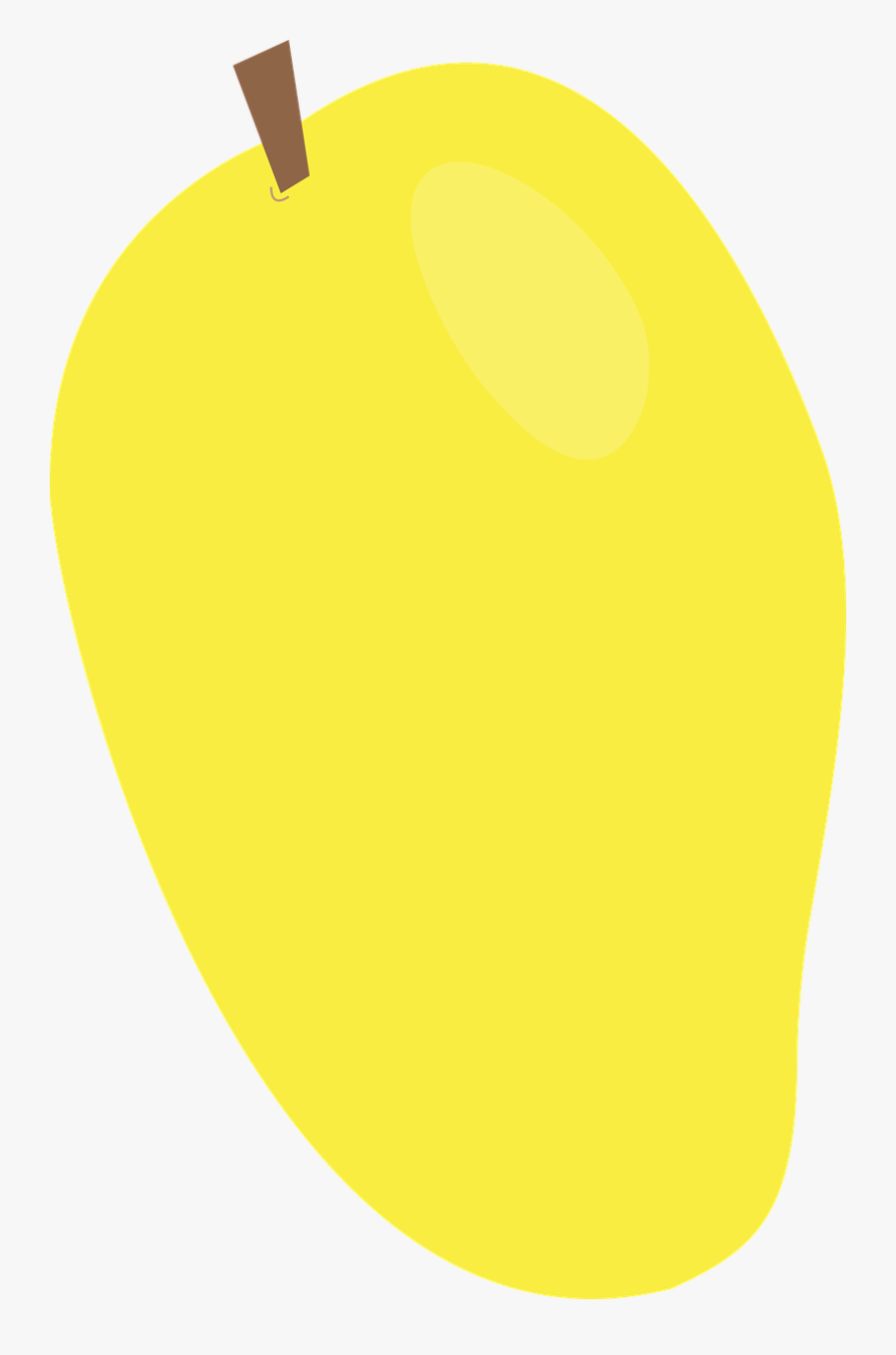 Mango Ripe Yellow Free Photo - Bfb Yellow Face Body, Transparent Clipart