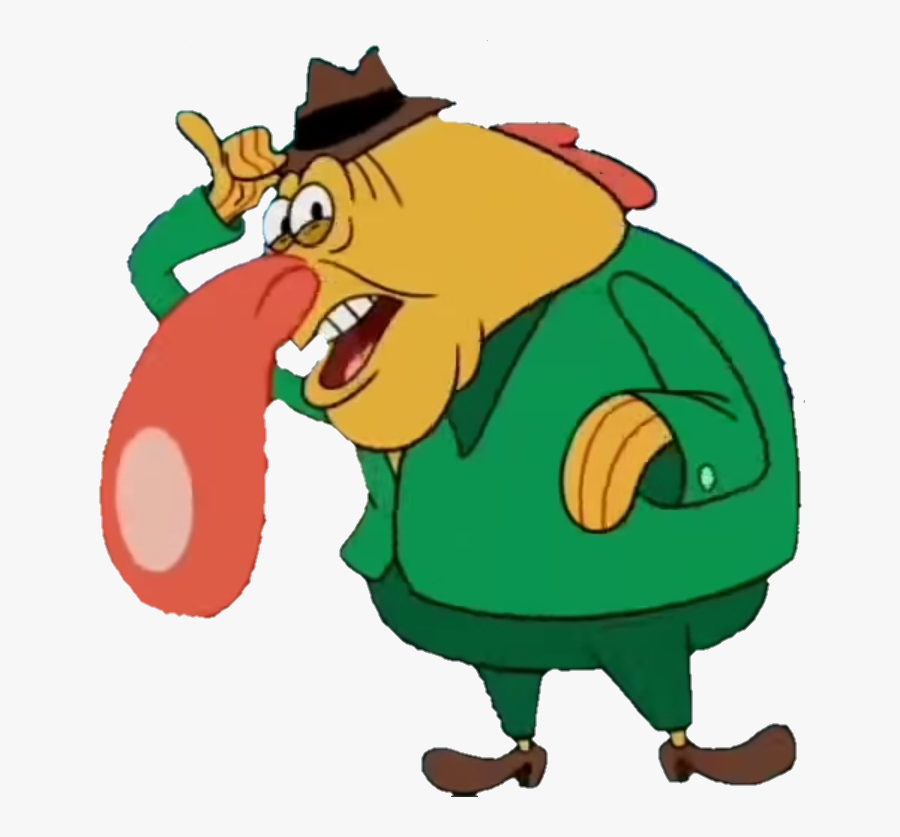 Big Nose Png - Spongebob Fish With Big Nose, Transparent Clipart