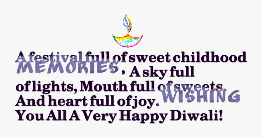 Diwali Messages Png Transparent Background - Sail, Transparent Clipart