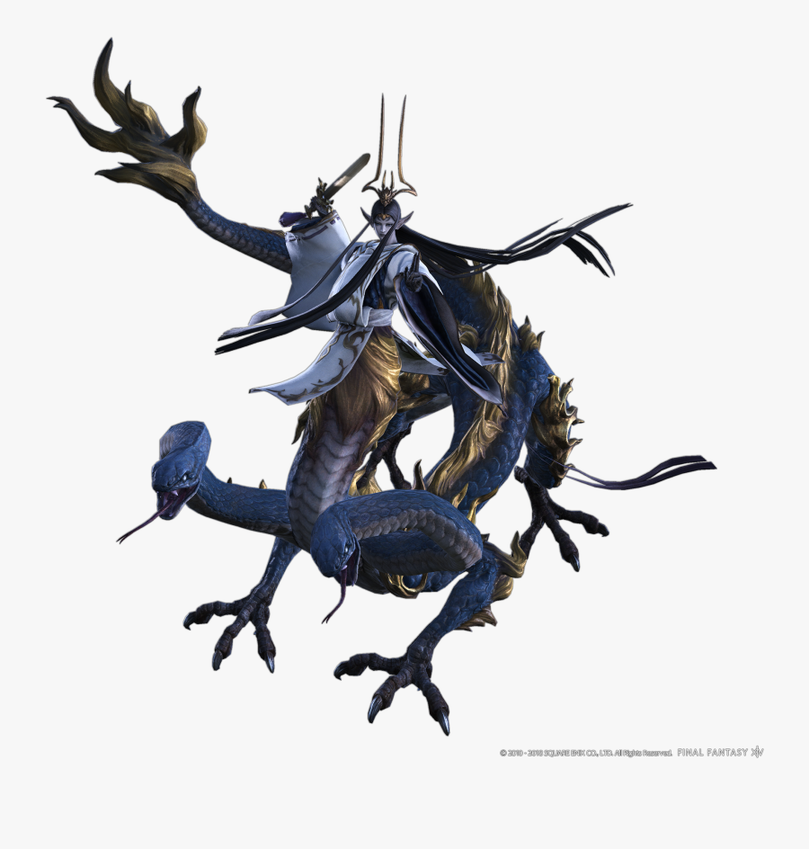 Transparent Conclusion Png - Final Fantasy Xiv Seiryu, Transparent Clipart