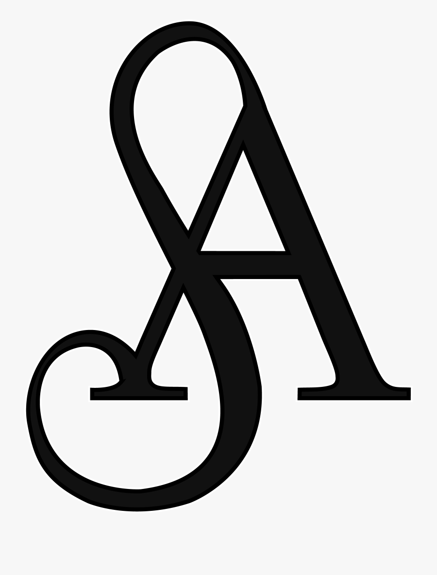 S And A Wedding Logo Clipart , Png Download - S Clipart In Wedding Logo, Transparent Clipart