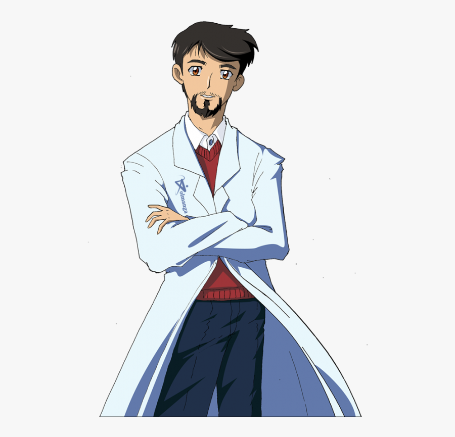 Muslim Teacher Drawing - Anime Teacher Easy Drawing, Transparent Clipart