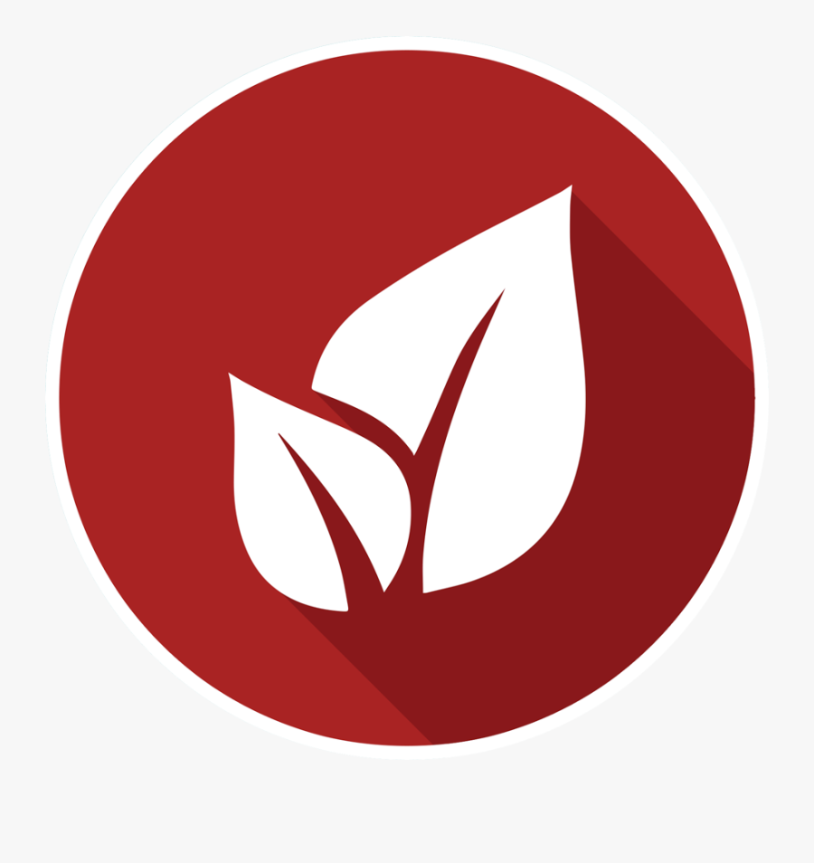 Environment Icon Red Clipart , Png Download - Simbolo Vegano Png, Transparent Clipart