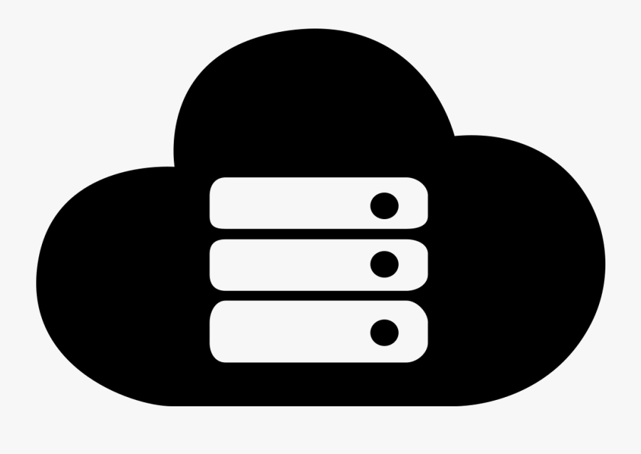 Cloud Server Icon Png, Transparent Clipart