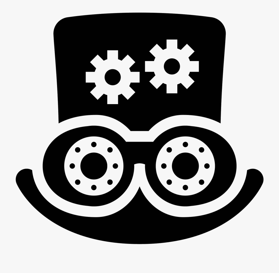 Filled Icon Free Download Png And - Steampunk Logo Png, Transparent Clipart