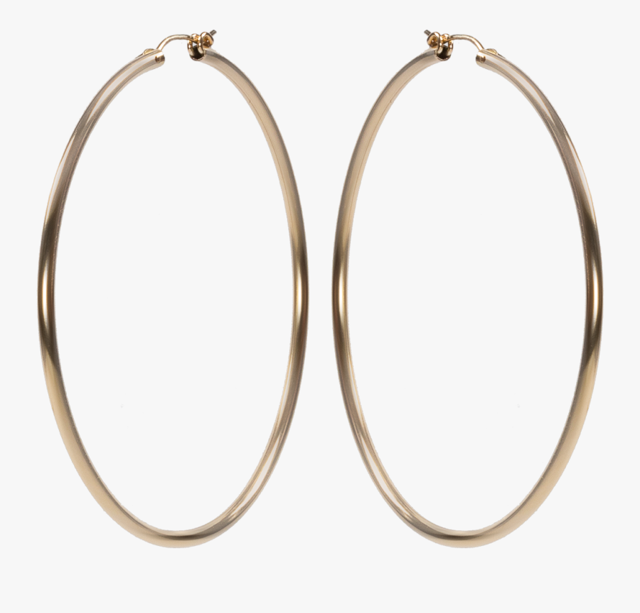 Transparent Hoop Earrings Png - Earrings, Transparent Clipart