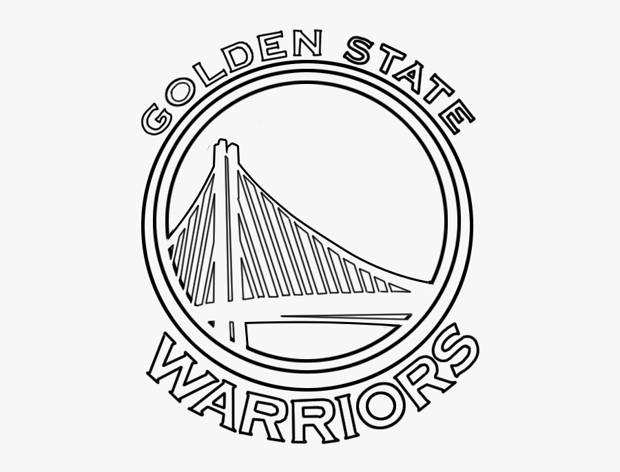 Golden State Warriors Logo Coloring Page, Transparent Clipart