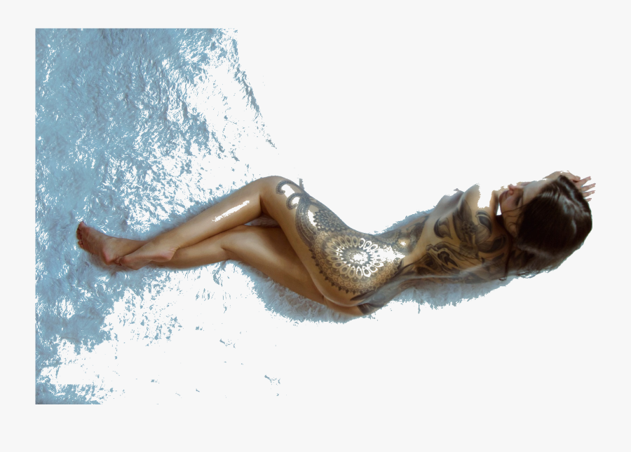 Naked Tattoo Lady Photoshot - Sexy Girl Wallpaper For Laptop, Transparent Clipart
