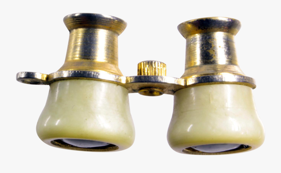 Transparent Binoculars View Png - Brass, Transparent Clipart