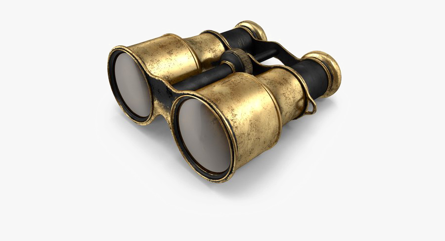 Binocular Png Transparent Hd Photo - Vintage Binoculars Png, Transparent Clipart