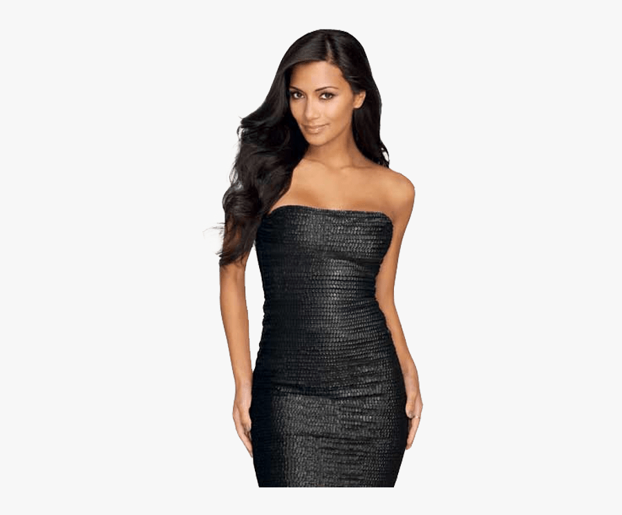 Nicole Scherzinger Black Dress Clip Arts - Nicole Scherzinger Black Dress, Transparent Clipart
