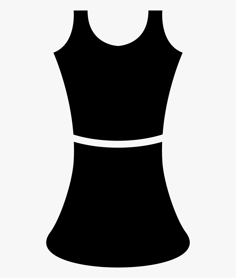 Fashion Black Dress, Transparent Clipart