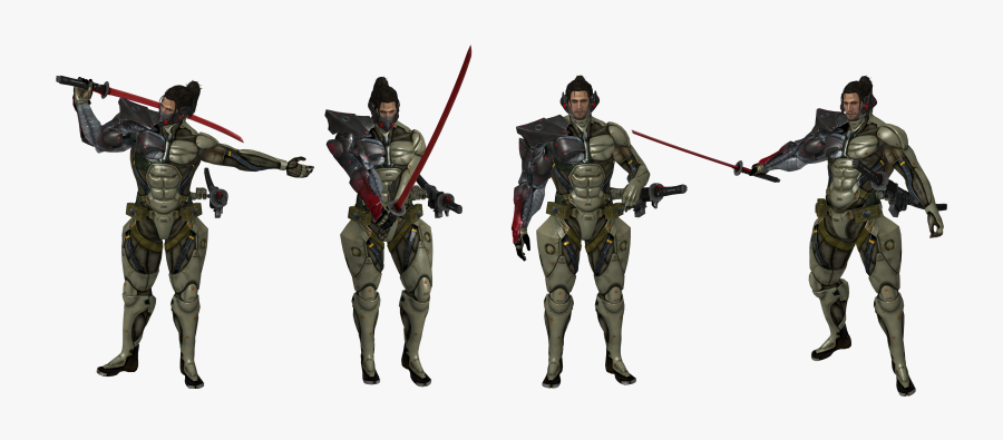 Metal Gear Rising Revengeance, Jetstream Sam, Jet Stream, - Jetstream Sam 3d Model, Transparent Clipart