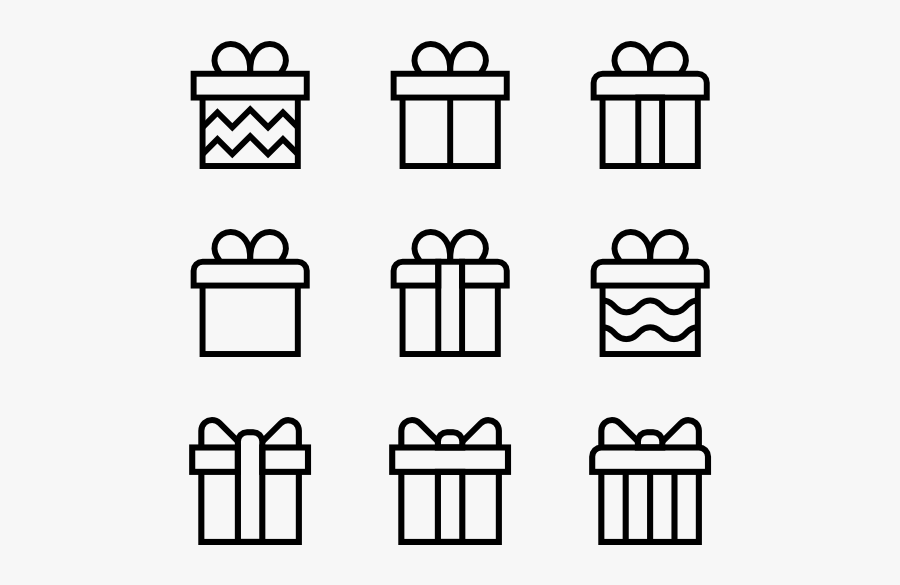 Gifts - Portfolio Icons, Transparent Clipart