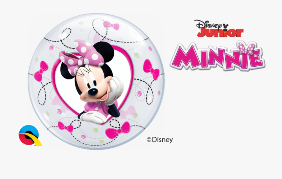 Air-fill Disney Minnie Bubble Balloon - Disney Junior, Transparent Clipart