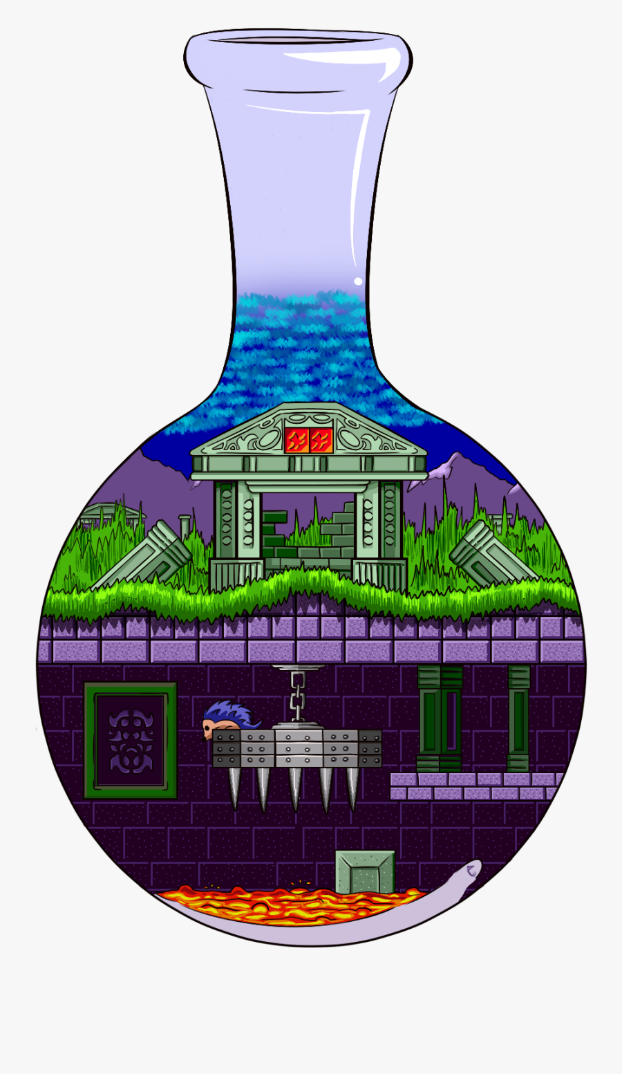 Transparent Jar Of Marbles Clipart - Architecture, Transparent Clipart