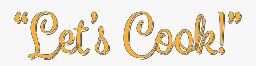 Cooking Lesson Charity Learn To Cook Chef Train Basic - Calligraphy, Transparent Clipart