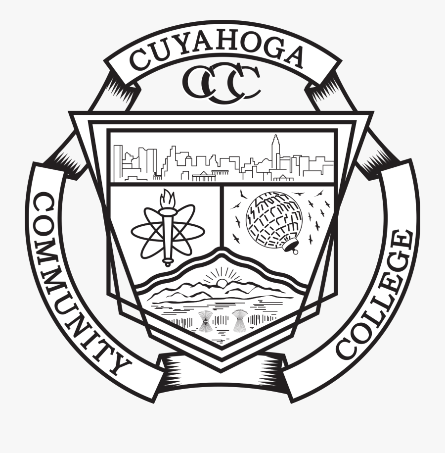 Cuyahoga Community College Seal, Transparent Clipart