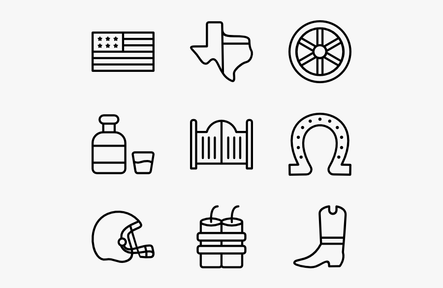 Texas - Icon Family Png, Transparent Clipart