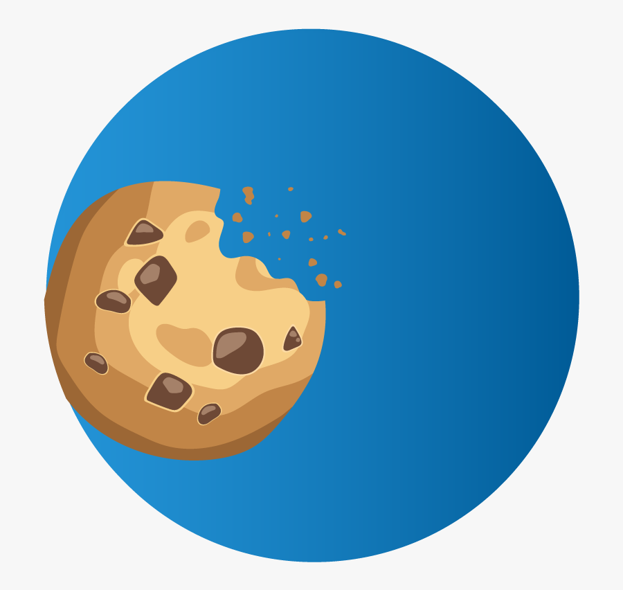 Cookie Usage - Chocolate Chip Cookie, Transparent Clipart
