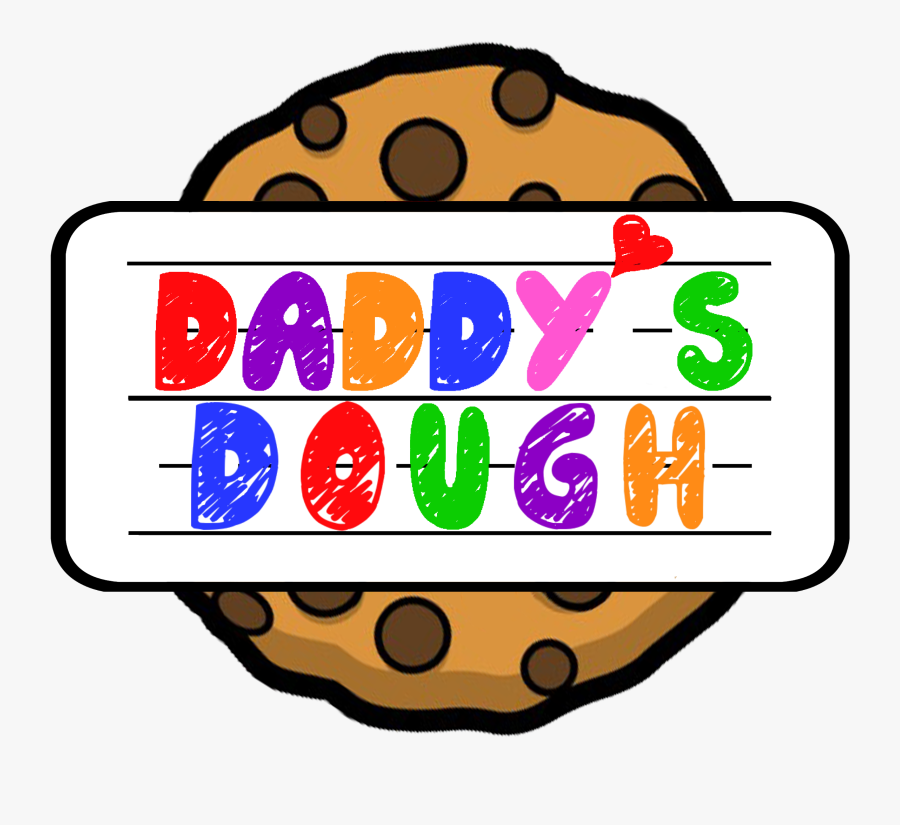 Daddys Dough Cookies - Cartoon Cookies, Transparent Clipart