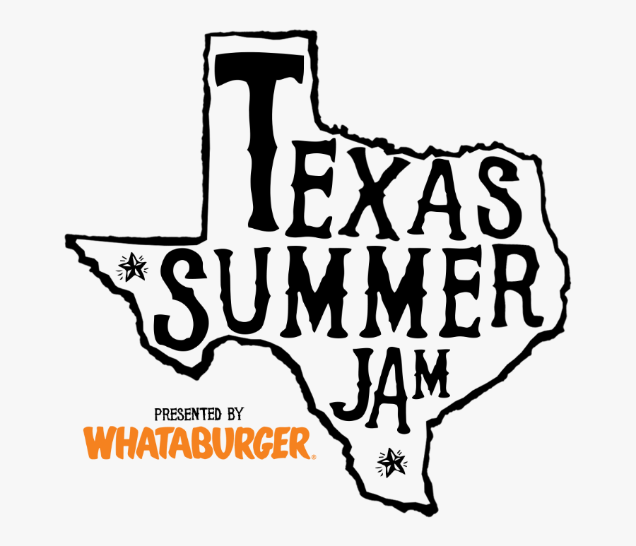 Texas Summer Jam Logo, Transparent Clipart