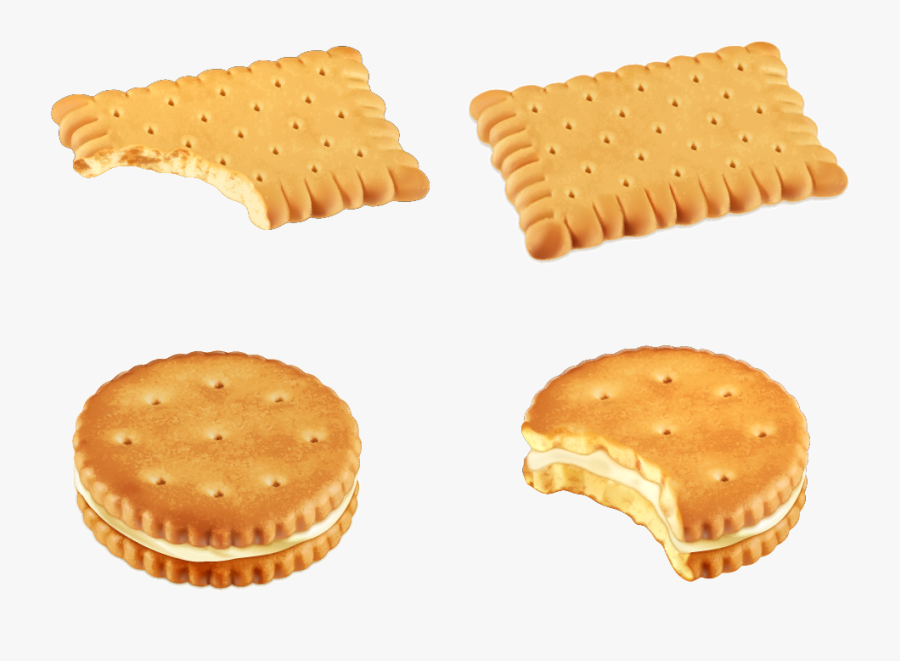 Biscuit Sandwich Cookie Clip Art - Biscuit Vector Png, Transparent Clipart