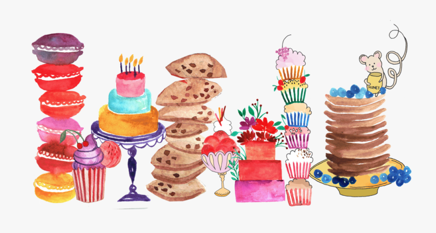 Cookies Transparent Background - Transparent Background Desserts Clipart, Transparent Clipart
