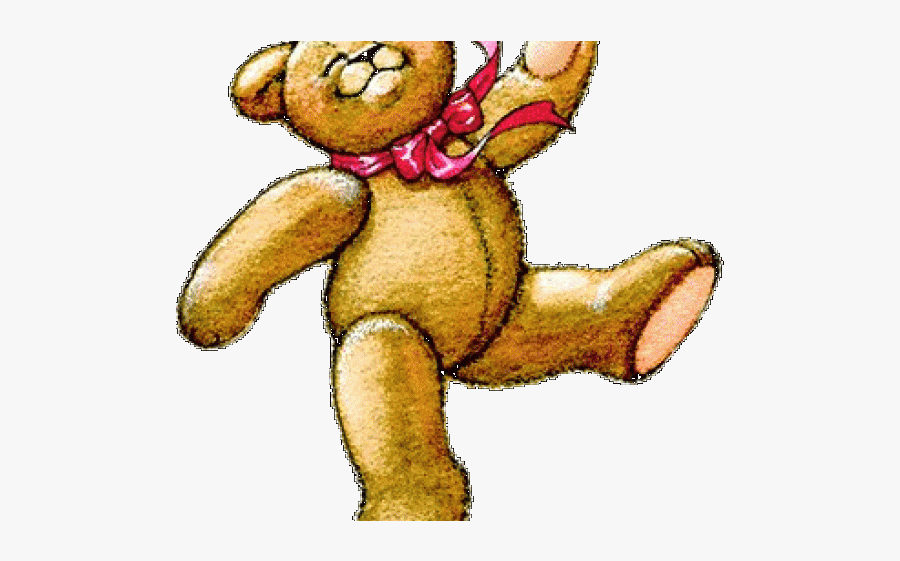 Teddy Bear Clipart Dancing - Cartoon, Transparent Clipart