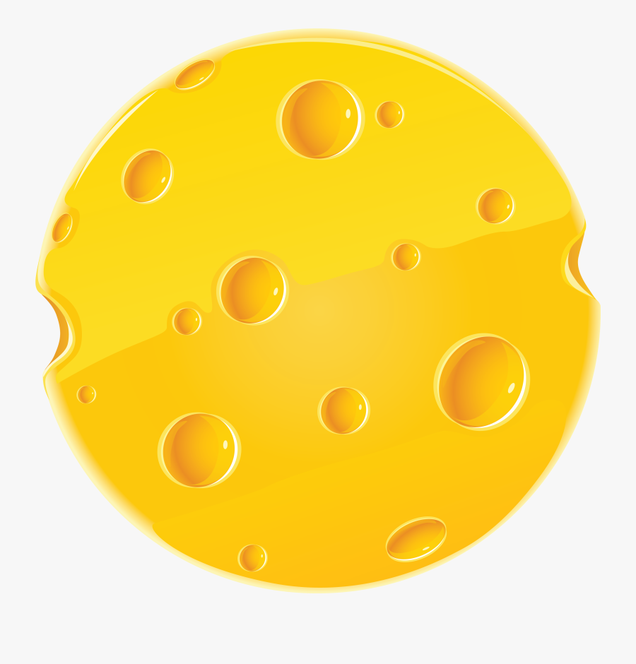 Circle Clipart Cheese - Cheese, Transparent Clipart
