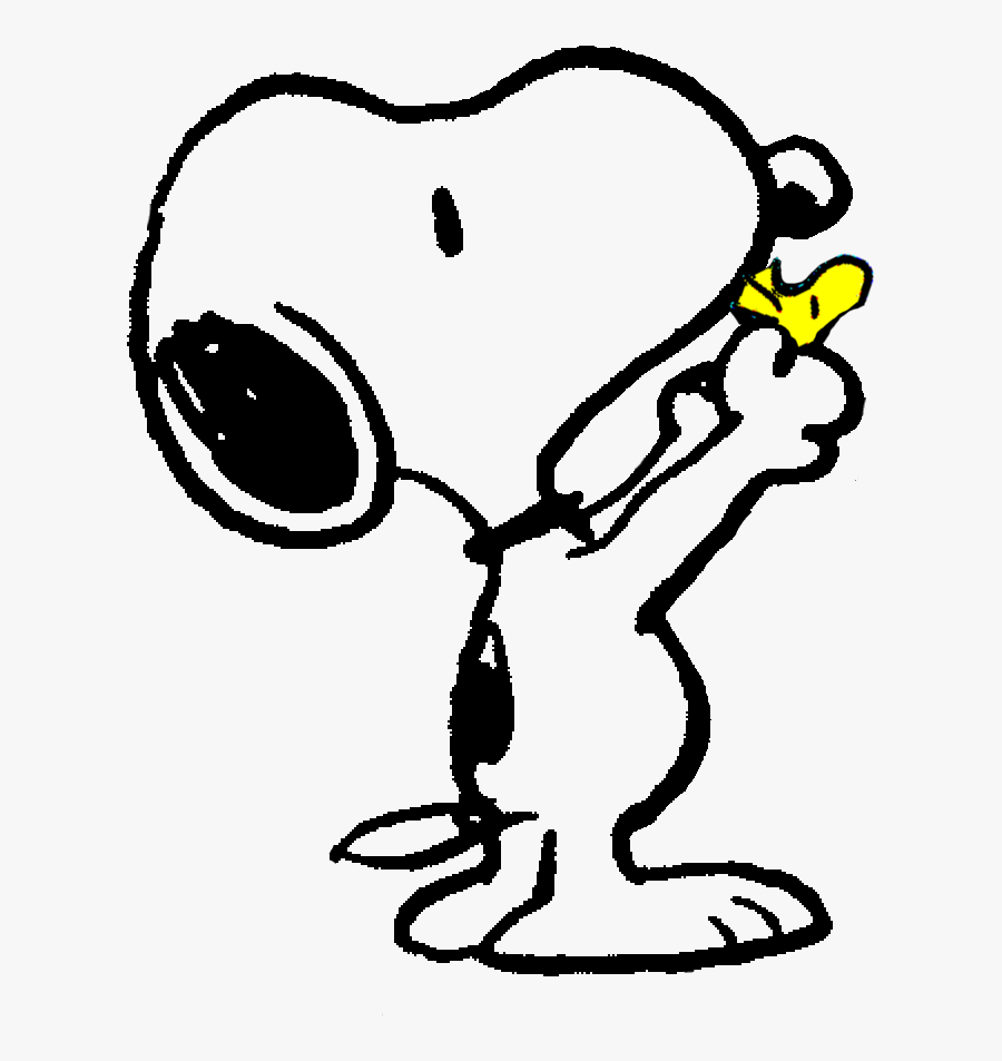 19 Snoopy Vector Black And White Huge Freebie Download - Snoopy It Was A Dark, Transparent Clipart