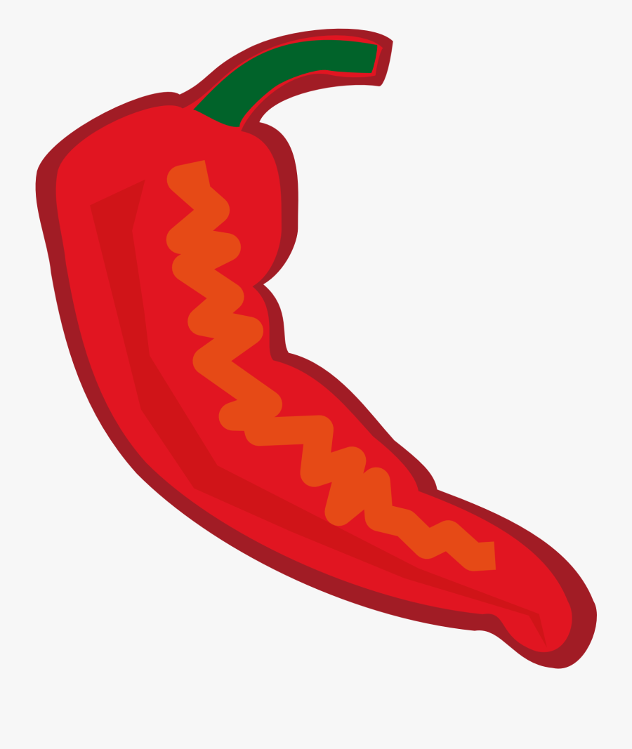 Clip Art Hot Chili Clipart - Transparent Chili Pepper Clipart, Transparent Clipart