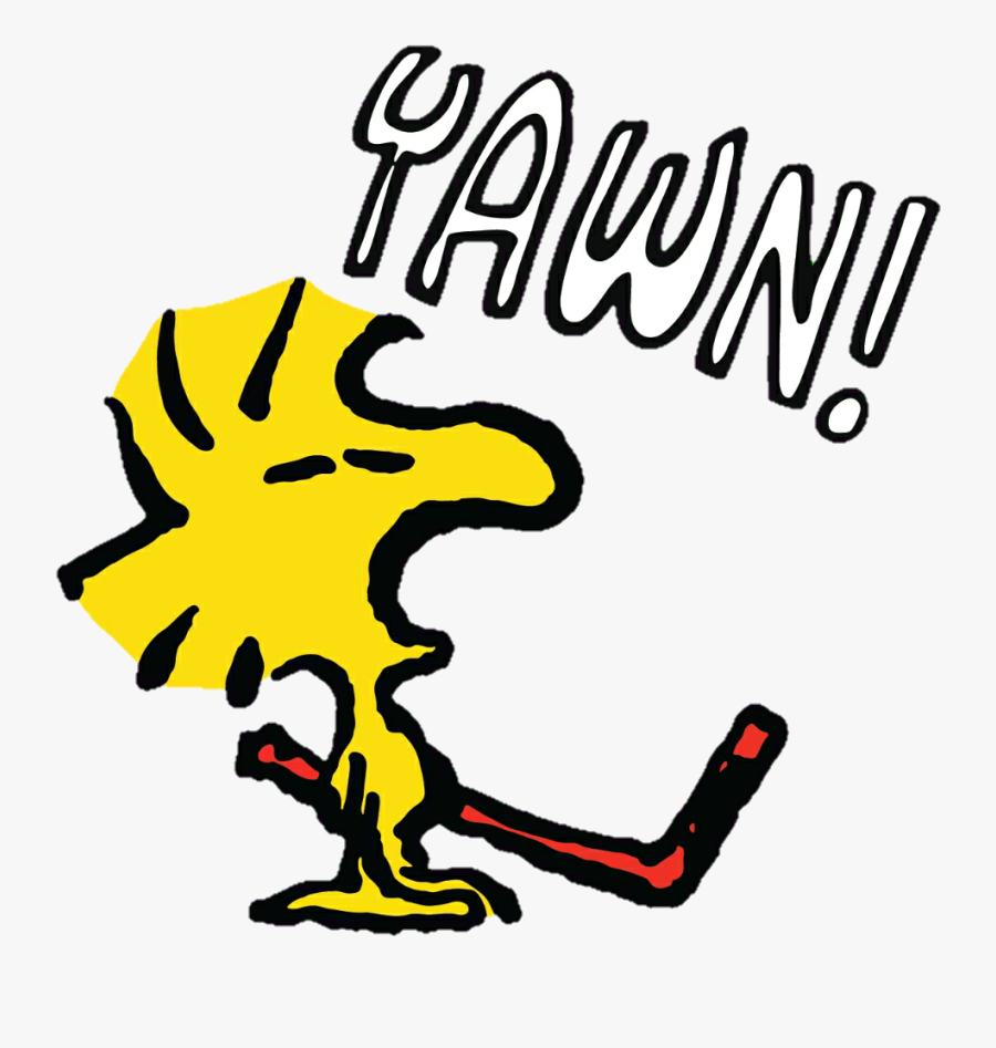 #peanuts #woodstock #hockey #nhl #snoopy - Woodstock Peanuts Hockey, Transparent Clipart