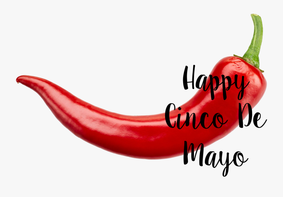 Happy Cinco De Mayo - Red Pepper Png, Transparent Clipart