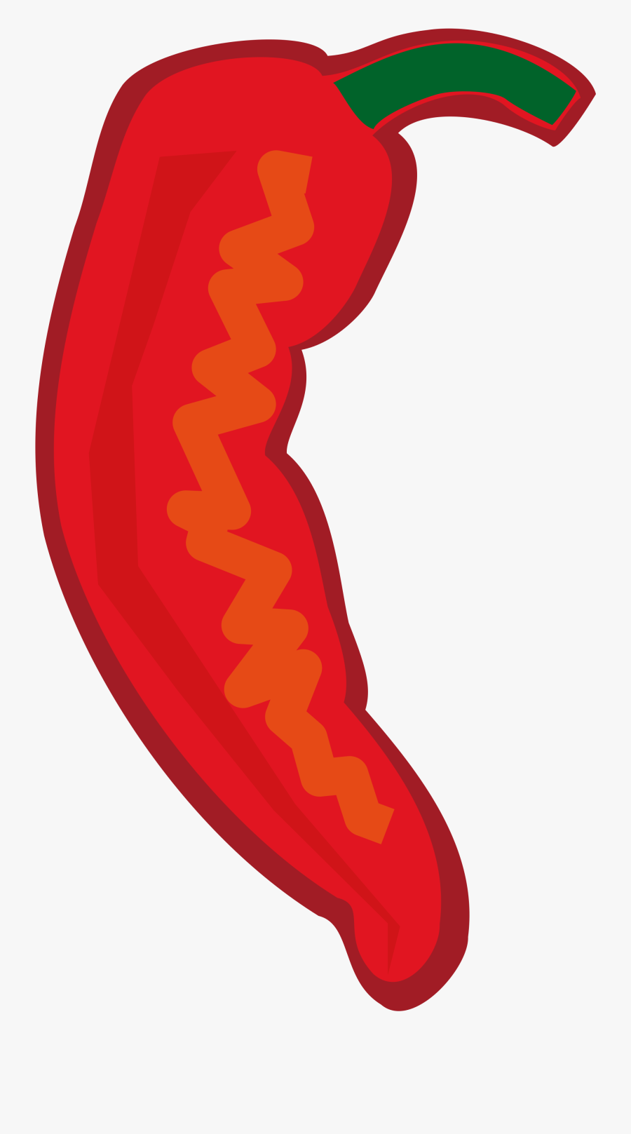 Chili Pepper,food,bell Peppers And Chili Peppers - Ghost Pepper Clip Art, Transparent Clipart