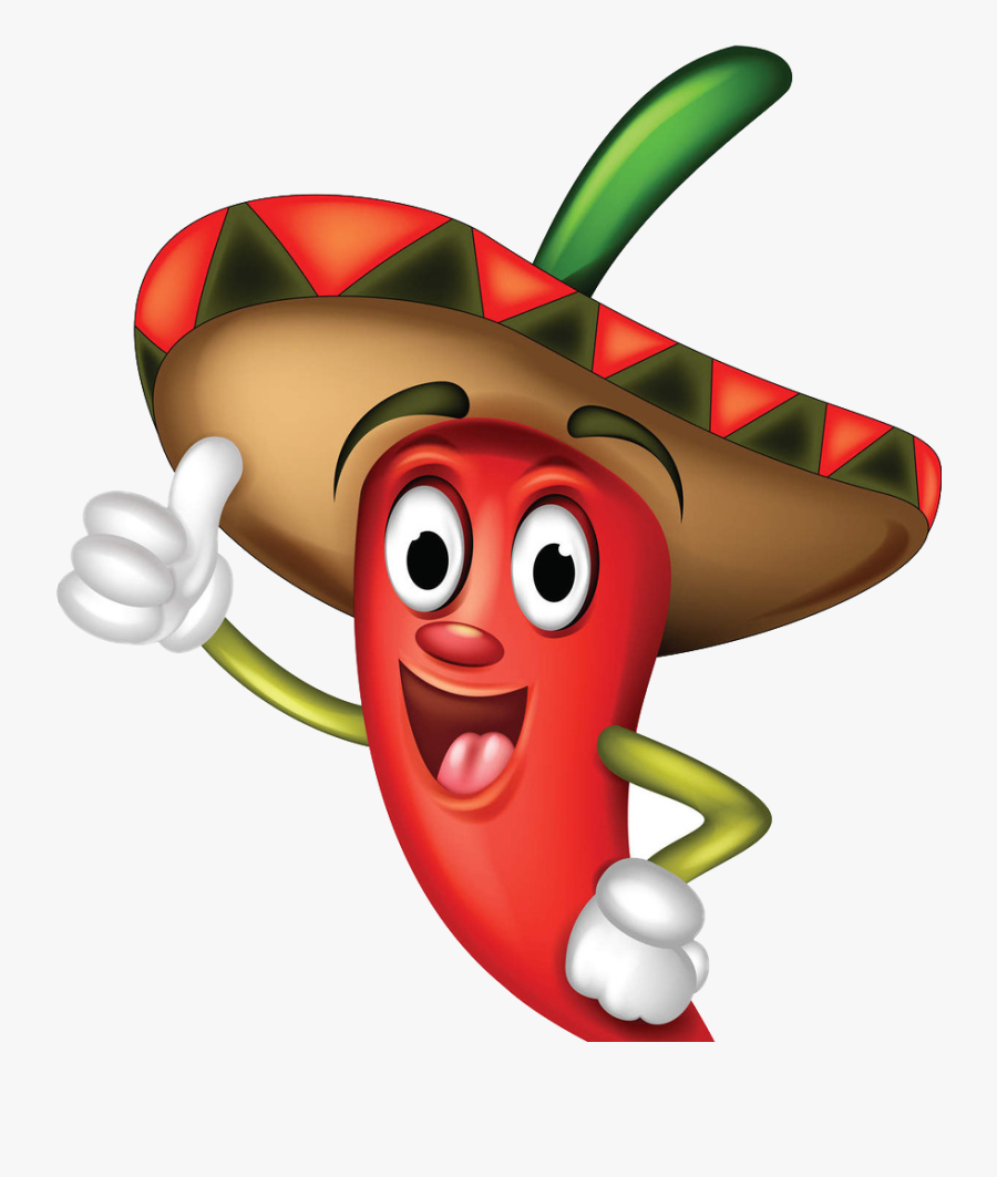 Con Carne Cuisine Powder Capsicum Hat Ⓒ - Chili Pepper, Transparent Clipart