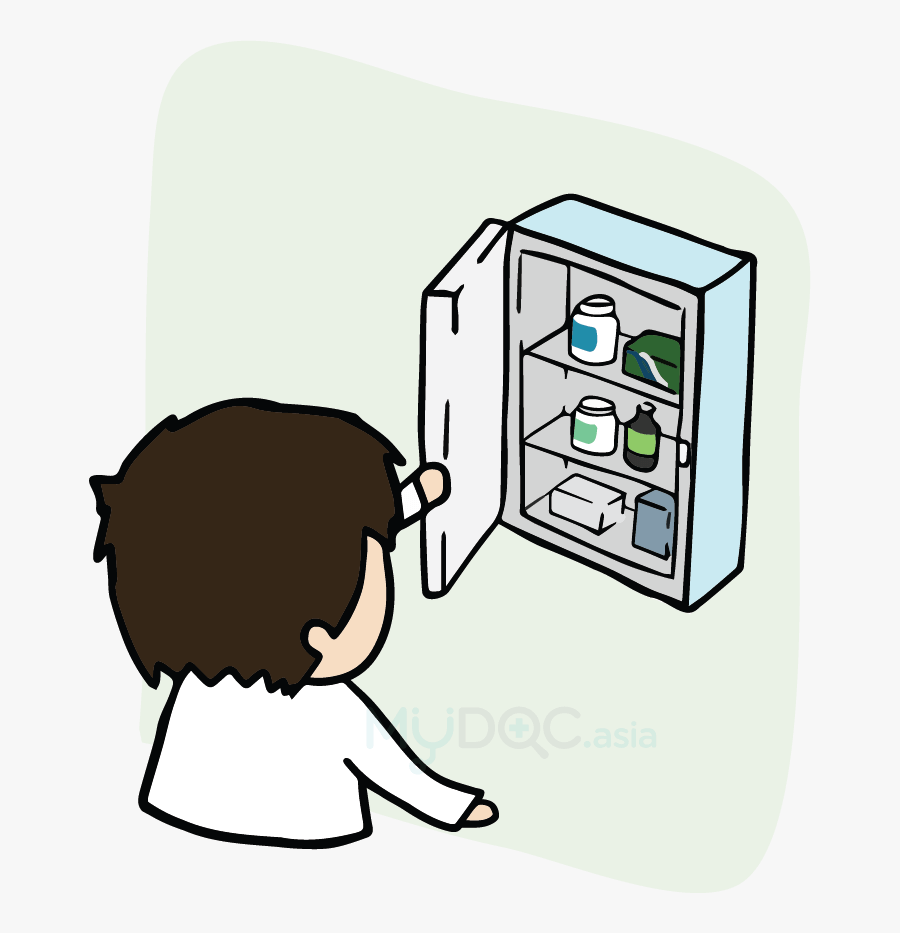 Medicine Clipart Medication Storage - Medication Storage Cartoon, Transparent Clipart