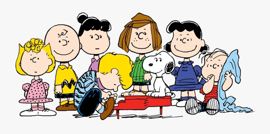 Transparent Peanuts Clipart Free - Peanuts Gang, Transparent Clipart
