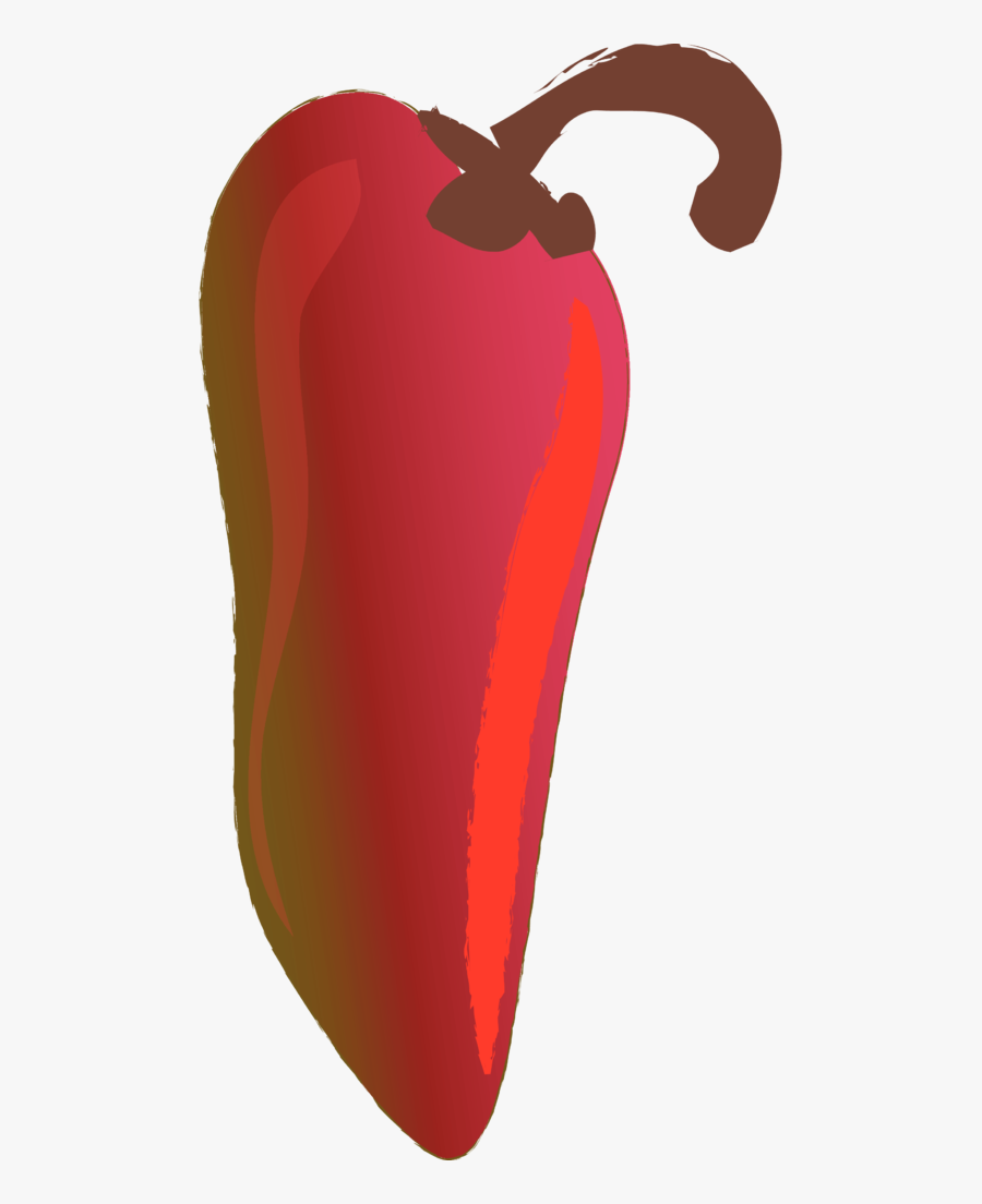 Chili Pepper Vector Clip Art Image - Illustration, Transparent Clipart