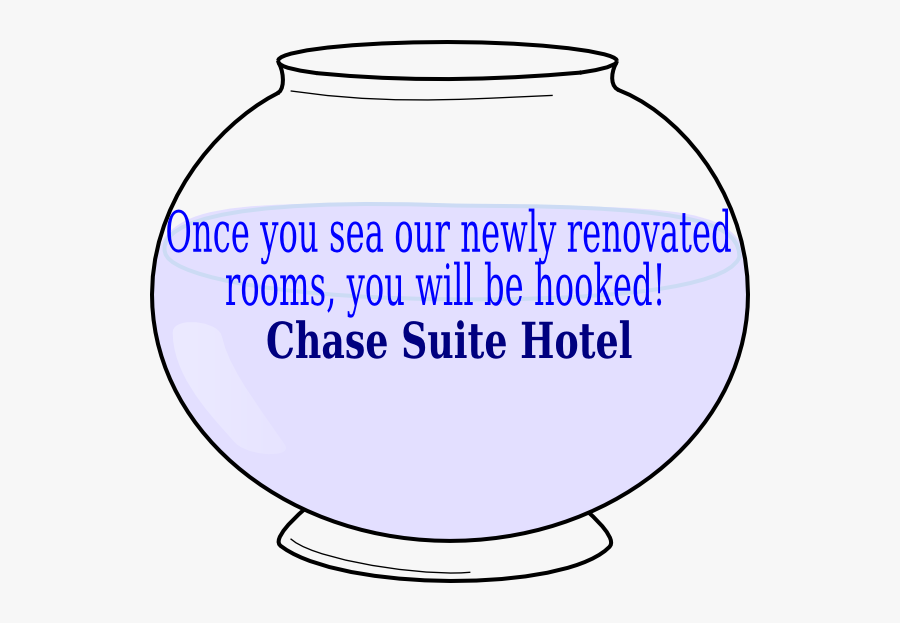 Transparent Suite Clipart - Fish Bowl Clipart, Transparent Clipart