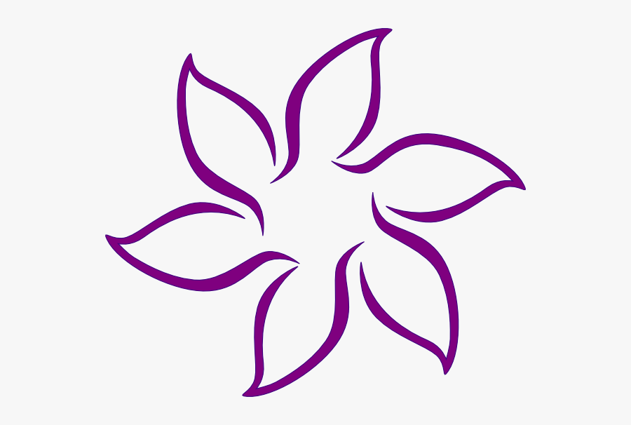 Lavender Flower Clip Art Free - Flower Mothers Day Drawings, Transparent Clipart