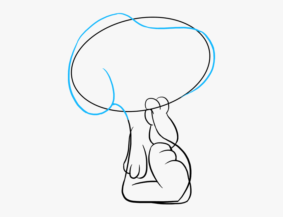How To Draw Snoopy - Drawing, Transparent Clipart