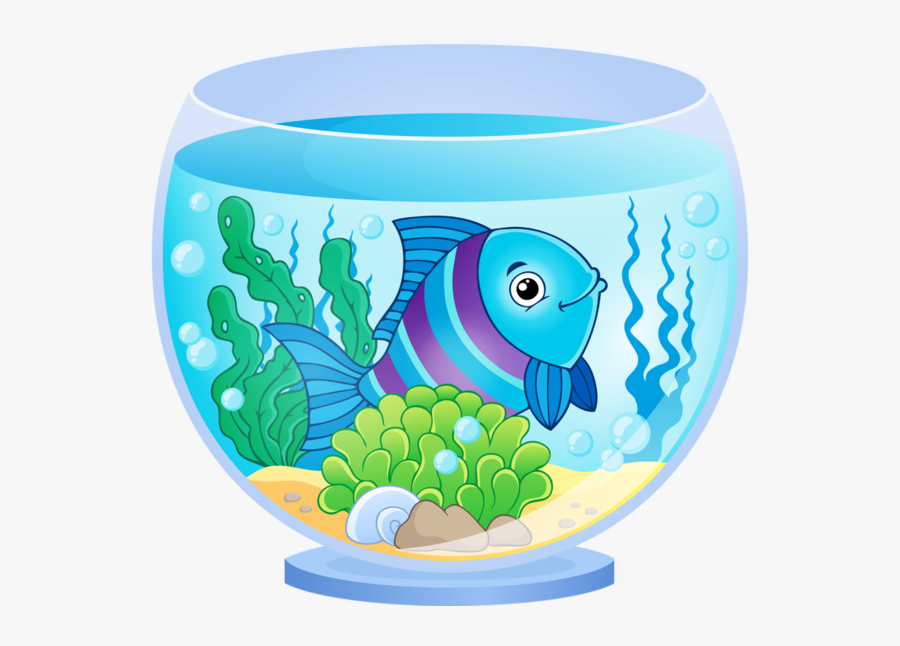 Fish Clipart Aquarium - Fish In Aquarium Clipart, Transparent Clipart