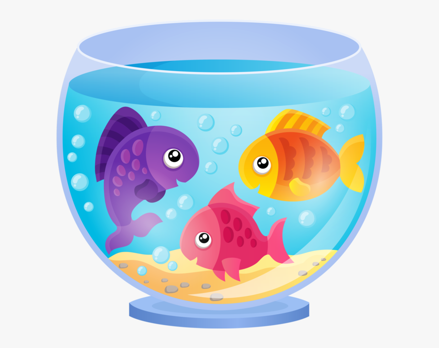 Fish In An Aquarium Clipart, Transparent Clipart