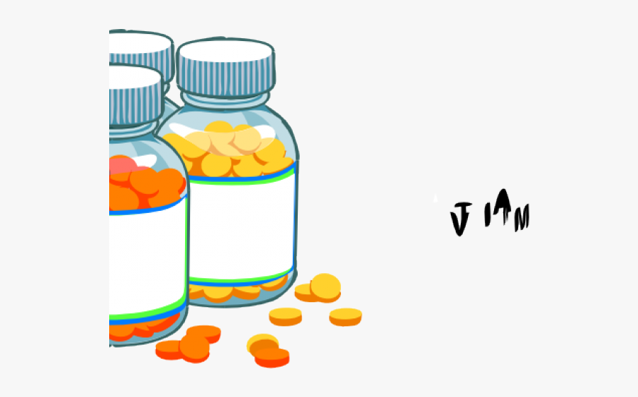 Medication Time Cliparts - Storage And Administration Of Medication, Transparent Clipart