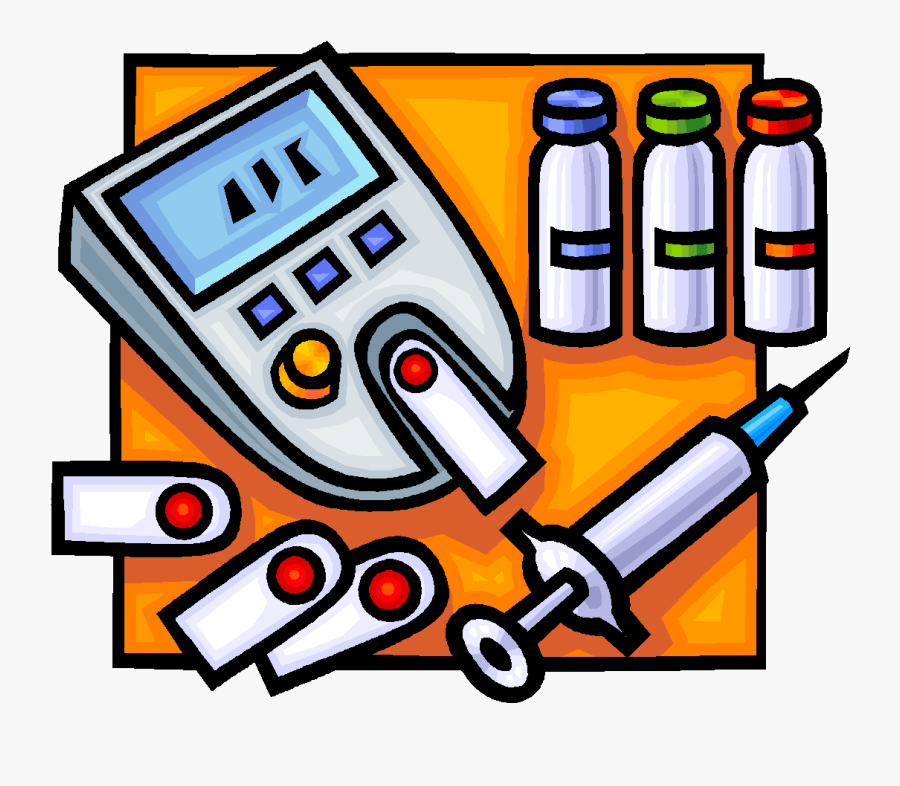 Blood Glucose Meters Blood Sugar Diabetes Mellitus - Insulin Therapy Sick Day, Transparent Clipart